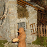 Presepe Natale 2012 se fosse Nato a Montegroppo (27) donna pane lievitato ( a levà)