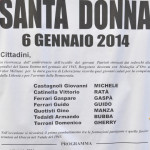 Commemorazione Eccidio del Santa Donna - Borgo Val di Taro 2014