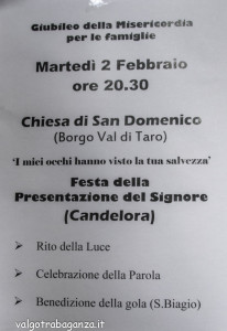 Candelora Sant'Antonino Borgotaro