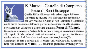 19 Marzo 2016  Castello di Compiano foto selfie