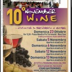 November Wine 10° edizione Festa del vino